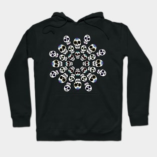 Sugar Skulls in a Circle Hoodie